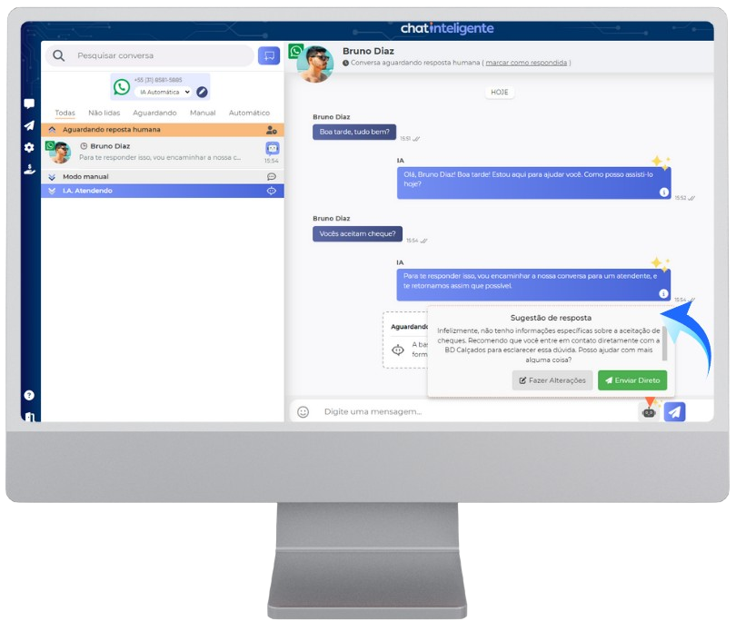 Conheça a Nova Função do Smartchat: Sugestão de Mensagens