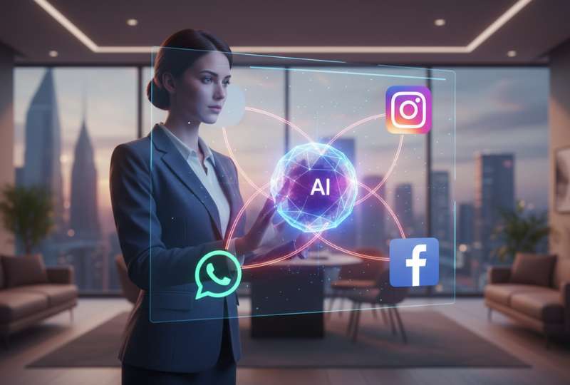 Integração oficial do Smartchat com Instagram, Facebook e WhatsApp